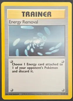 LP - Energy Removal – Base Set 92/102 - Vintage Pokemon TCG - Image 2