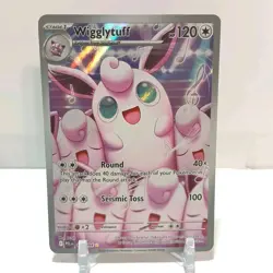 Pokemon Wigglytuff 105/094 NM Phantasmal Flames Illustration Rare - Image 1