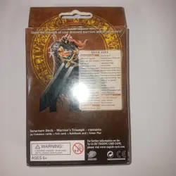 Yu-gi-oh Sealed New 1st Edition Structure Deck WARRIOR'S TRIUMPH. English - Image 2