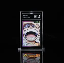 2024 One Piece #OP09-61 Monkey D Luffy Alt Art Leader - TAG 10 GEM MINT - Image 1