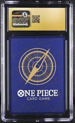 CGC 10 Pristine One Piece Japanese Monkey D. Luffy ST13-015 Black White Alt Art - Image 2