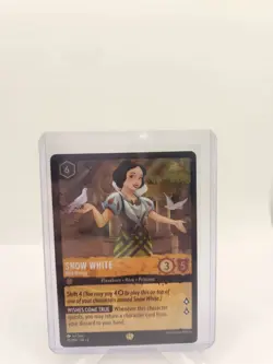 Disney Lorcana Snow White Well Wisher -COLD FOIL Rise Of The Floodborn Legendary - Image 4