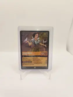 Disney Lorcana Snow White Well Wisher -COLD FOIL Rise Of The Floodborn Legendary - Image 5