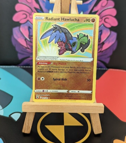 Pokemon Card Radiant Hawlucha 081/189 Astral Radiance Pack Fresh Sleeved - Image 1