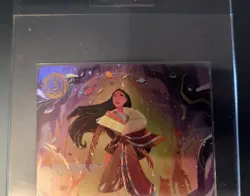 Disney Lorcana Pocahontas Peacekeeper Winterspell iconic Foil Card - Image 3