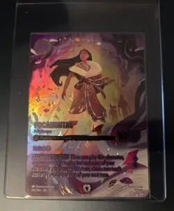 Disney Lorcana Pocahontas Peacekeeper Winterspell iconic Foil Card - Image 5