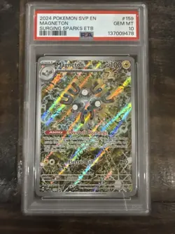 Magneton 159 Sv: Scarlet & Violet Promo Cards Holo PSA 10 - Image 1