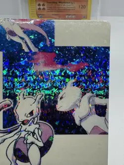 1999 Pokemon Japanese Bandai Pocket Monster Mewtwo Vending Card Sticker - NM - Image 5