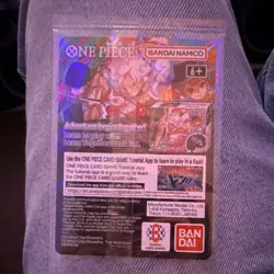Bandai Namco One Piece CCG Monkey D. Luffy College Basketball Promo Holo Card - Image 2