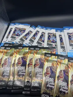 20 PACKS SB02 MANGA BOOSTER 02 DRAGON BALL SUPER Card Game Fusion World Japanese - Image 4