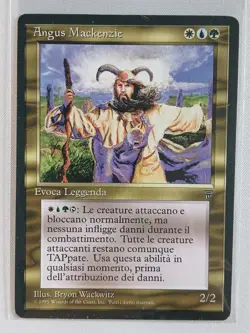 RUSH ITALIANO Angus Mackenzie Legends Italien NM MTG Magic - Image 1