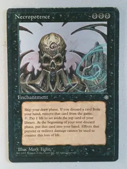 RUSH ENGLISH Ere Glaciaire - Necropotence Played MTG magic ICE - Image 1