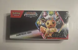 Pokemon TCG Scarlet & Violet Prismatic Evolutions Surprise Box Factory Sealed - Image 1