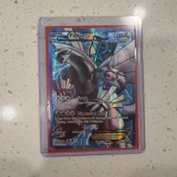 Pokemon Palkia EX TCG Full Art Holo Ultra Rare Card Plasma Blast 100/101 - Image 1