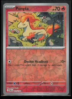 Ponyta 029/182 Pokemon Destined Rivals Common Near Mint Reverse Holo - Image 1