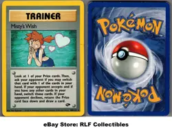 2000 Pokemon, Gym Challenge, #108/132 Misty's Wish, Rare - Image 1