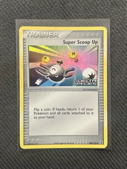Super Scoop Up 100/113 - Pokemon EX Delta Species Reverse Holo - LP - Image 1