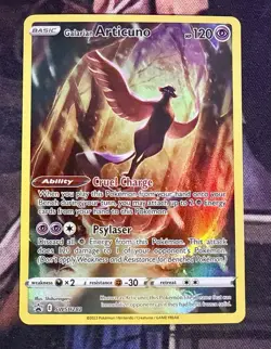 Pokemon TCG Galarian Articuno SWSH Black Star Promos SWSH282 Promo - Image 1
