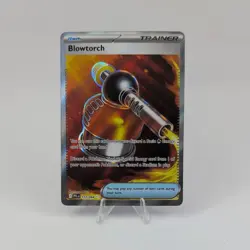 2025 Pokemon Me02: Phantasmal Flames Holo Blowtorch 117/094 UR Full Art Trainer - Image 1