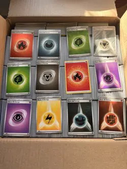 5000+ Pokemon TCG Reverse Holo & Non Holo Basic Energy Bulk Lot - Image 1