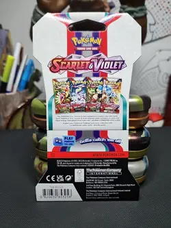 Pokemon Scarlet and Violet Sleeved Booster Pack (Random Art) - Image 2