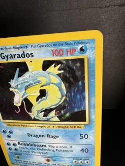 Pokemon TCG Gyarados 006/102 Base Set Holo - Image 2