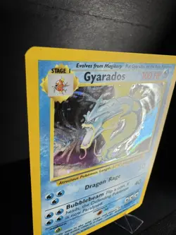 Pokemon TCG Gyarados 006/102 Base Set Holo - Image 3