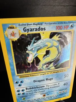 Pokemon TCG Gyarados 006/102 Base Set Holo - Image 5