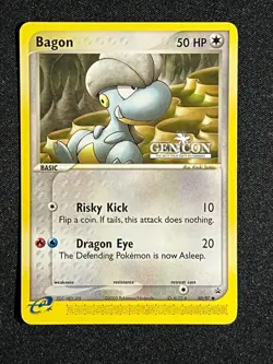 2003 Pokemon EX Dragon-Bagon #50-GEN CON Black Star Promo- Super Rare- NM - Image 2