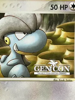 2003 Pokemon EX Dragon-Bagon #50-GEN CON Black Star Promo- Super Rare- NM - Image 3