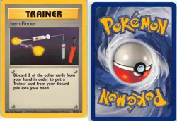 Item Finder 74/102 Rare Base Set Pokemon NM - Image 3
