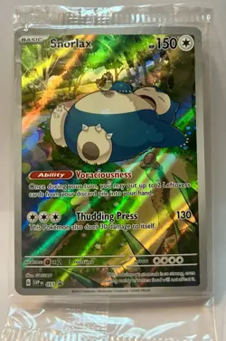 Pokemon TCG Snorlax 051 Sv: Scarlet & Violet Promo Holo 150 HP English - Image 1