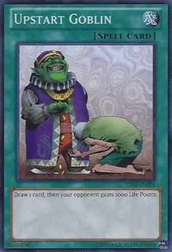 Yugioh! HP Upstart Goblin - TU08-EN004 - Super Rare - Unlimited Edition Heavily - Image 1