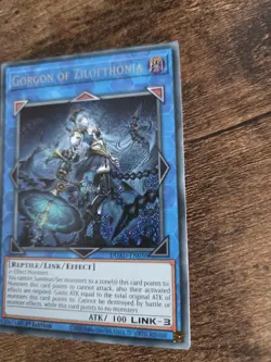 Yugioh Gorgon Of Zilofthonia Secret Rare 1st Edition DUAD-EN050 - Image 3