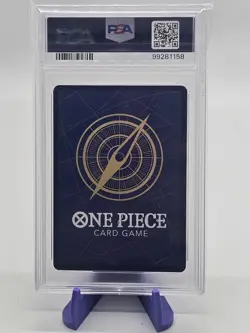 2023 ONE PIECE OP04 090 MONKEY D LUFFY KINGDOMS OF INTRIGUE ALT ART PSA 10 - Image 2