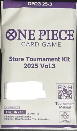 ONE PIECE TCG STORE TOURNAMENT KIT 2025 VOL 3 SEALED ENGLISH BANDAI - Image 1