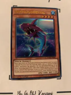DOPPELFLOSSENHAI - 1. AUFLAGE DUSA-DE001 DEUTSCH Yu-Gi-Oh! CARD ULTRA RARE HOLO - Image 4