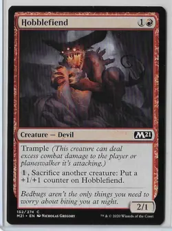 MTG Hobblefiend Core Set 2021 (M21) Common Magic Card #152/274 Unplayed - Image 1