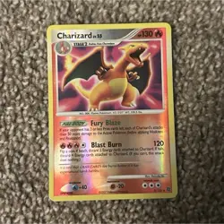 Pokemon Charizard lv.55 3/132 Secret Wonders 2007 130 HP Holo Rare English Card - Image 1