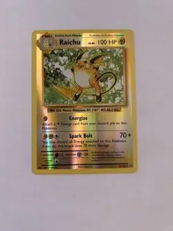 Pokemon XY Evolutions Raichu Reverse Holo Card 36/108 Near Mint Condition - Image 1