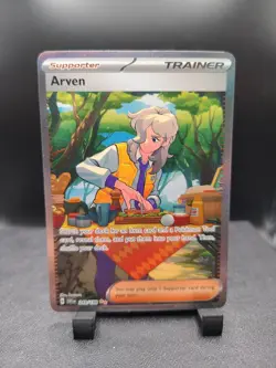 Pokemon Card - Arven Scarlet & Violet Base Set 249/198 Special Illustration Rare - Image 1