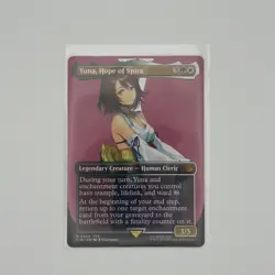 Yuna, Hope of Spira (Borderless) Final Fantasy Regular NM-M Unplayed MTG 0404 - Image 1