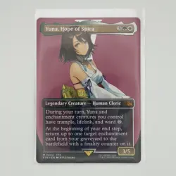 Yuna, Hope of Spira (Borderless) Final Fantasy Regular NM-M Unplayed MTG 0404 - Image 3