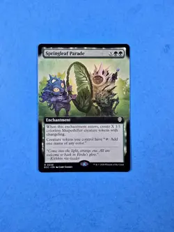 1x Springleaf Parade Lorwyn Eclipsed Commander 2026 ECC Mtg Enchantment EA 39 - Image 1