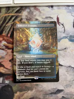 Hallowed Fountain (Borderless) Lorwyn Eclipsed Regular - Image 1