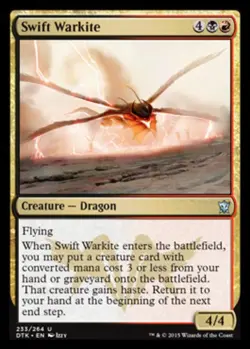 Swift Warkite~233/264~LP~Dragons of Tarkir~MTG - Image 1
