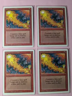 MTG 4x Red Elemental Blast Revised Edition - Image 1