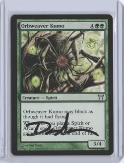 MTG Orbweaver Kumo Artist Proof and Signature Signed Scott - Image 1