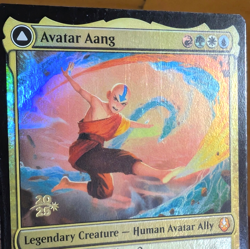 Avatar Aang / Aang, Master of Elements - Prerelease Foil Promo - Avatar TLA MTG - Image 3