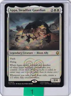 Appa Steadfast Guardian (Prerelease) (Avatar The Last Airbender) FOIL * Promo - Image 1